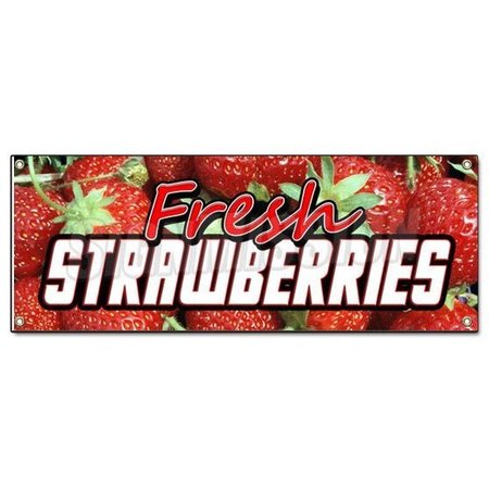 SIGNMISSION B-Fresh Straw Berries